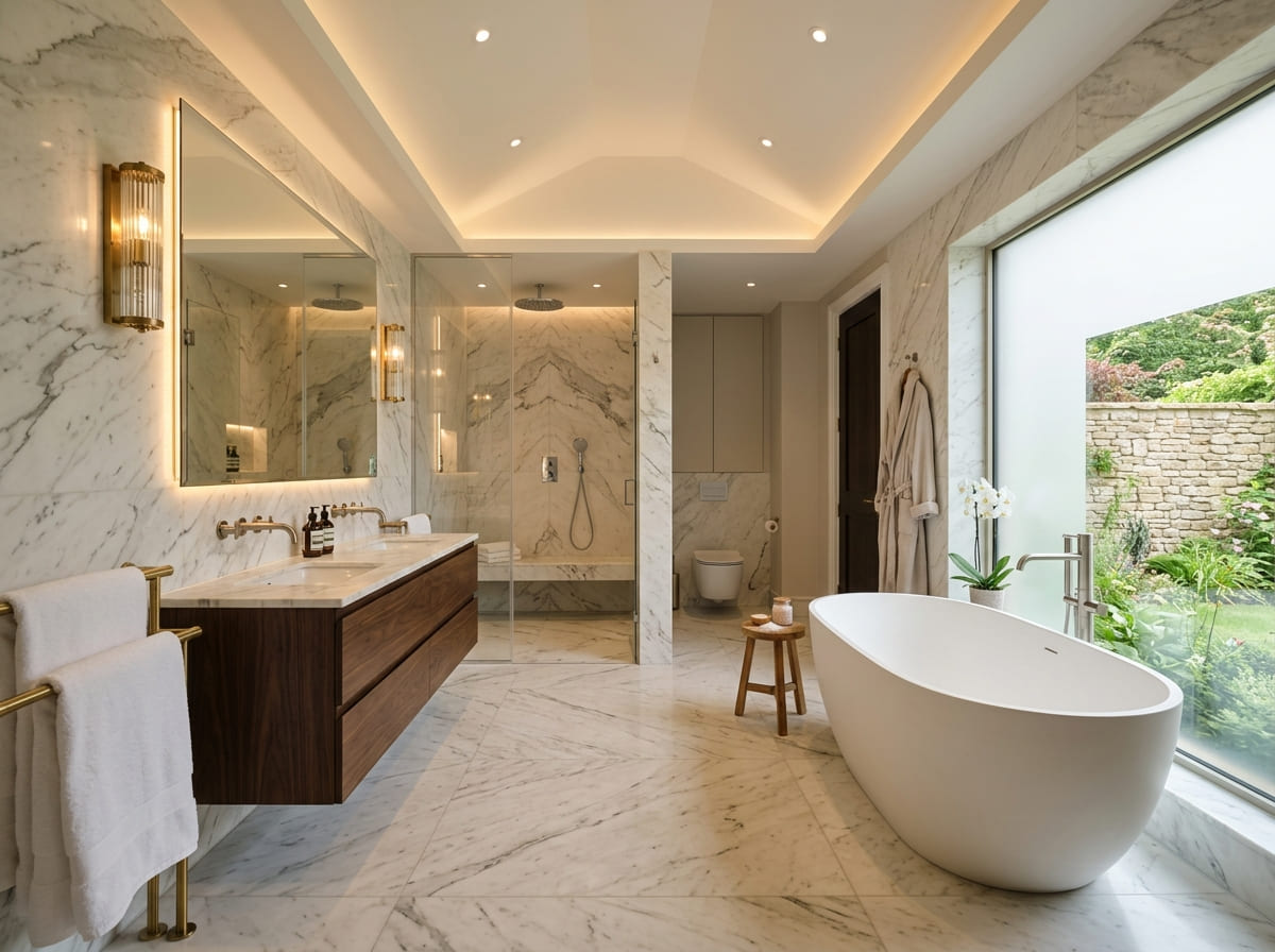 Custom Bathroom Renovation in Woodlake