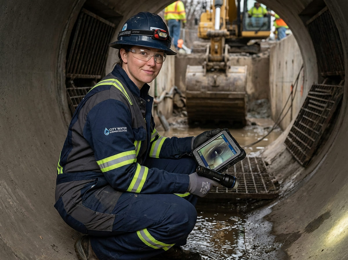 Sewer Line Inspection & Replacement in Woodlake